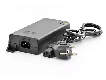 Zasilacz/Adapter PoE + 802.3at, max. 48V 60W Gigabit 10/100/1000Mbps, aktywny