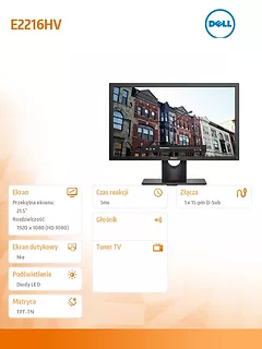 Dell E2216HV 21,5