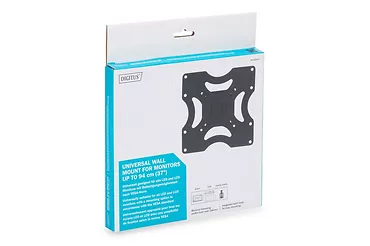 Digitus Uchwyt ścienny pojedynczy, 1xLCD, max. 37", max. obciążenie 37kg, poziomnica