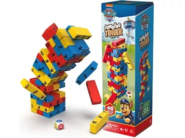 Gra Tańcząca Wieża Jenga Psi Patrol
