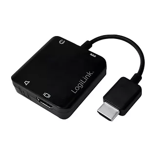 LogiLink Adapter HDMI rozdzielający audio/video, 4K/2K