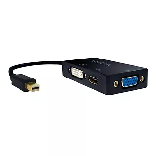 LogiLink Adapter miniDP do HDMI/ DVI/VGA