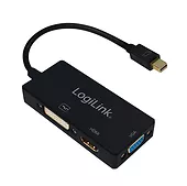 LogiLink Adapter miniDP do HDMI/ DVI/VGA