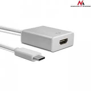 Maclean Adapter USB-C - HDMI metalowa obudowa MCTV-841