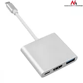 Maclean Adapter USB-C - HDMI / USB 3.0 / USB-C MCTV-840