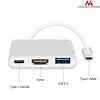 Maclean Adapter USB-C - HDMI / USB 3.0 / USB-C MCTV-840