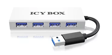 IcyBox IB-AC6104 4 portowy Hub USB 3.0