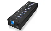 IcyBox IB-AC6110 Aktywny 10-portowy Hub