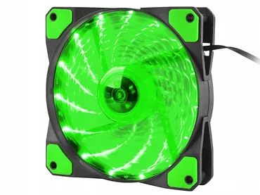 Wentylator Genesis Hydrion 120 LED Zielony