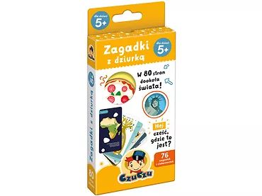 Czuczu Zagadki Z Dziurką Dla Dzieci 5+ 3302