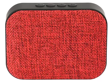 Głośnik Bezprzewodowy Bluetooth V4.1 Fabric Omega Czerwony