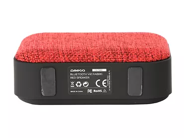 Głośnik Bezprzewodowy Bluetooth V4.1 Fabric Omega Czerwony
