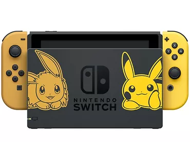 Nintendo Switch+Pokémon:Let's Go Pikachu + Poké Ball