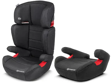 Fotelik samochodowy Kinderkraft Junior Plus Czarny