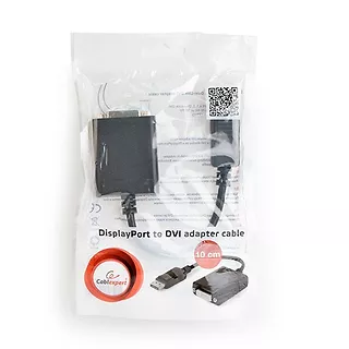 Gembird Adapter DisplayPort v1.2/DualLinkDVI/czarny
