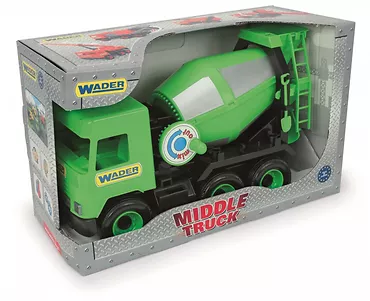 Lena Betoniarka zielona Middle Truck w kartonie