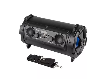 Media-Tech Bezprzewodowy głośnik Bazooka karaoke czarny z mikrofonem