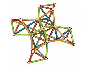 GeoMag - Klocki magnetyczne Confetti 88 el.