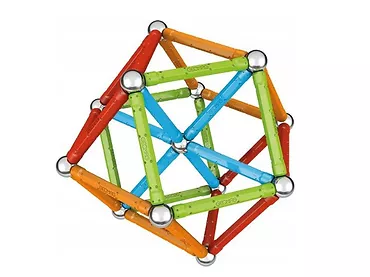 GeoMag - Klocki magnetyczne Confetti 88 el.