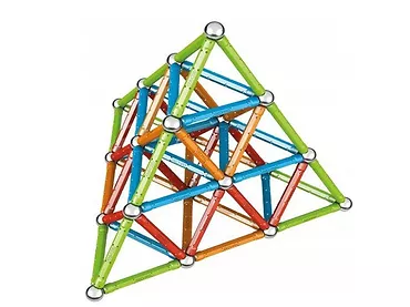 GeoMag - Klocki magnetyczne Confetti 88 el.