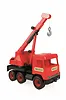 Brita Dźwig czerwony 38 cm Middle Truck w kartonie
