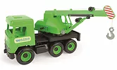 Brita Dźwig zielony 38 cm Middle Truck w kartonie