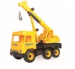 Brita Dźwig żółty 38 cm Middle Truck w kartonie
