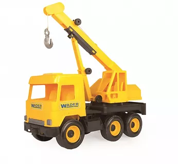 Brita Dźwig żółty 38 cm Middle Truck w kartonie