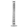 LogiLink Elastyczny kanał kablowy do PC 800x68mm srebrny