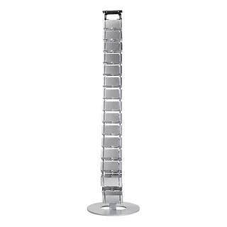 LogiLink Elastyczny kanał kablowy do PC 800x68mm srebrny