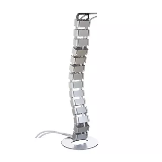 LogiLink Elastyczny kanał kablowy do PC 800x68mm srebrny