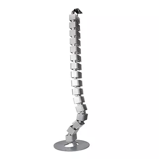 LogiLink Elastyczny kanał kablowy do PC 800x68mm srebrny