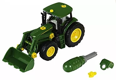 Klein Traktor John Deere do skręcania