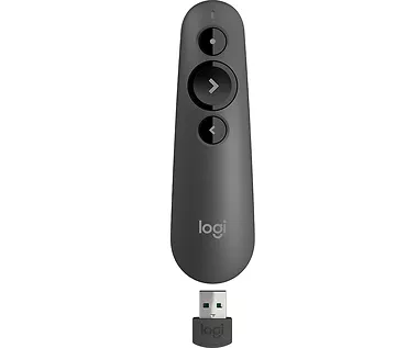 Logitech Prezenter bezprzewodowy R500 910-005386 grafitowy