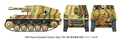 Tamiya Model plastikowy Haubica Wespe front włoski