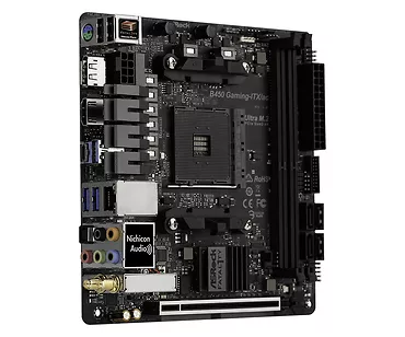 Płyta główna B450 GAMING-ITX/AC am4 2DDR4 HDMI/DP/m.2 itx