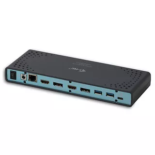 Uniwersalna stacja dokująca USB 3.0 / USB-C 5K Dual Display Power Delivery 2x 4K 60Hz video 2x HDMI 2x Display Port 1x Ethernet
