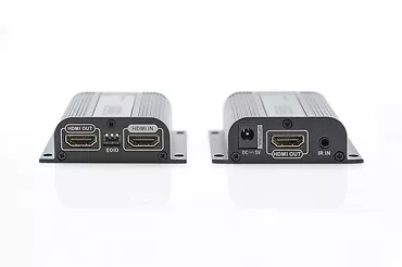 Przedłużacz/Extender HDMI do 50m po skrętce Cat.6/7 UTP, 1080p 60