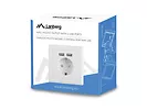 LANBERG Gniazdko podtynkowe 230V pojedyncze + 2x USB 2.1A schuko