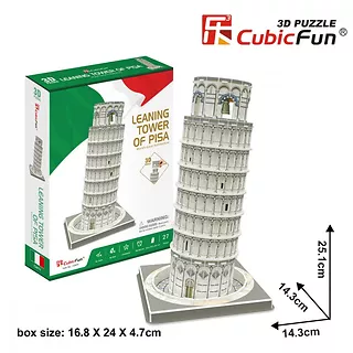 Cubicfun Puzzle 3D Krzywa Wieża w Pizie