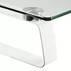 LogiLink Podstawa pod monitor, szklana, 560x210, do 20kg