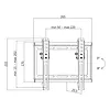 LogiLink Uchwyt ścienny 23-42 LCD/LED VESA, max. 35kg