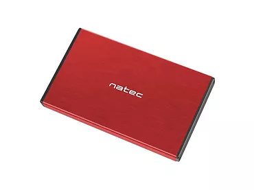 NATEC Kieszeń zewnętrzna HDD/SSD Sata Rhino Go 2,5 USB 3.0 czerwona