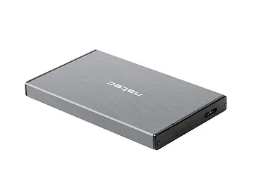 NATEC Kieszeń zewnętrzna HDD/SSD Sata Rhino Go 2,5 USB 3.0 szara