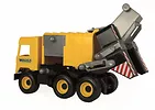 Gotie Śmieciarka żółta 42 cm Middle Truck w kartonie