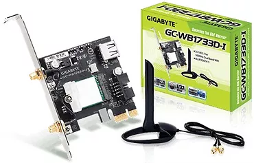 Gigabyte Karta sieciowa GC-WB1733D-I WLAN