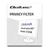 Qoltec Filtr prywatyzujący RODO | 23.6 cale | 16:9