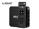 Elmak TVBOX-02 SAVIO, Android 7.1 Nougat, HDMI v 2.0, 4K UHD, 4xUSB, WiFi, SD/MMC