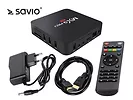 Elmak TVBOX-02 SAVIO, Android 7.1 Nougat, HDMI v 2.0, 4K UHD, 4xUSB, WiFi, SD/MMC