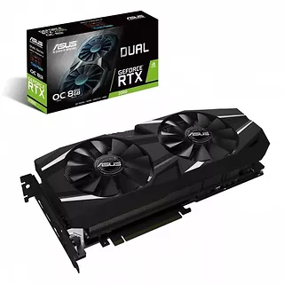 Karta graficzna Asus GeForce RTX 2080 DUAL 8GB GDDR6 256bit HDMI/3DP/USB c